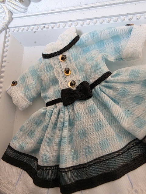 ギンガムチェックのワンピース