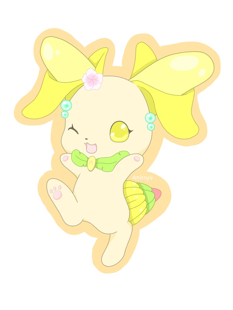 あにっちゅシール(ばななちゃん)