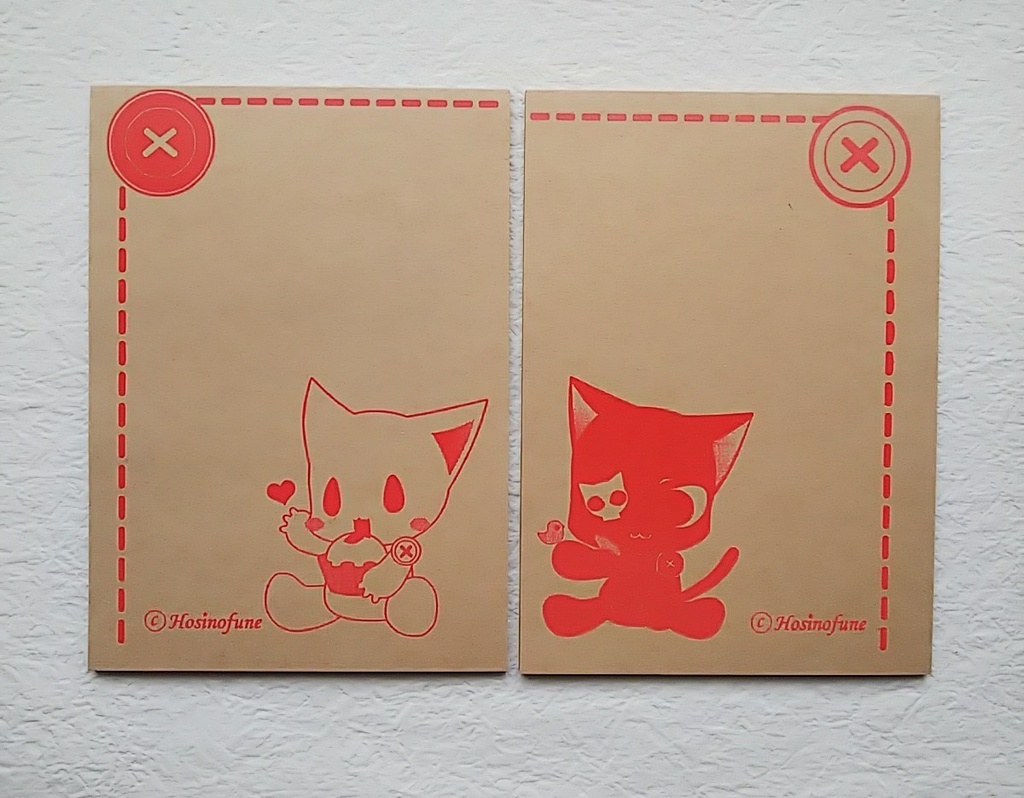 猫のぬいぐるみメモパッド 