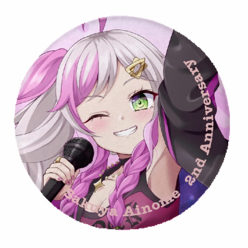 ２周年記念　缶バッチB