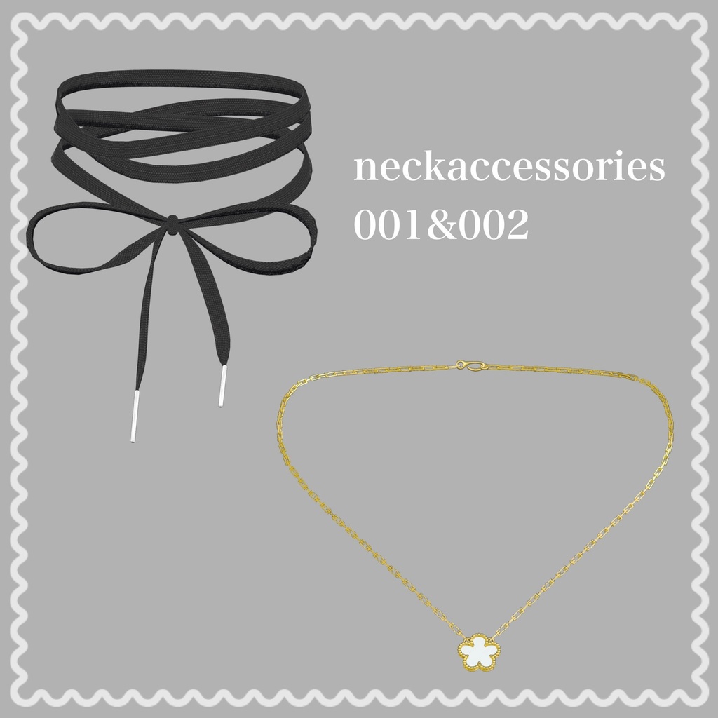 【2025/5/25更新】neckaccessories001&002