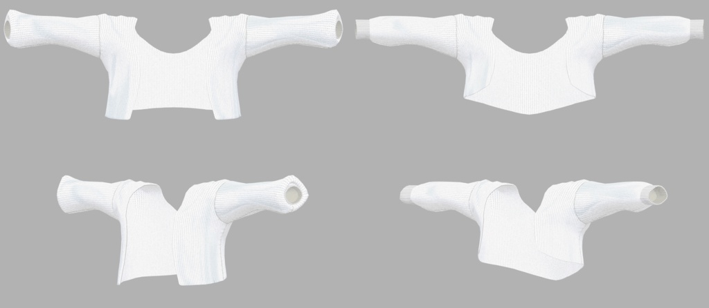 【5アバター対応】simpleclothes003