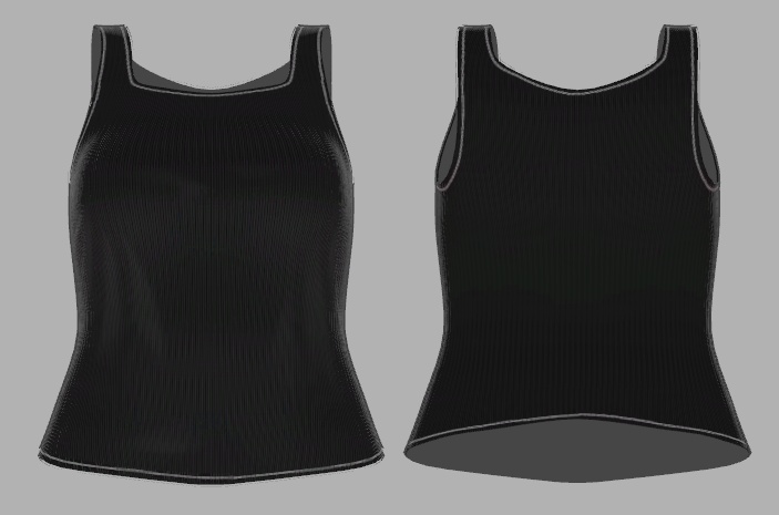 【マヌカ用】シンプルなタンクトップインナー【無料】