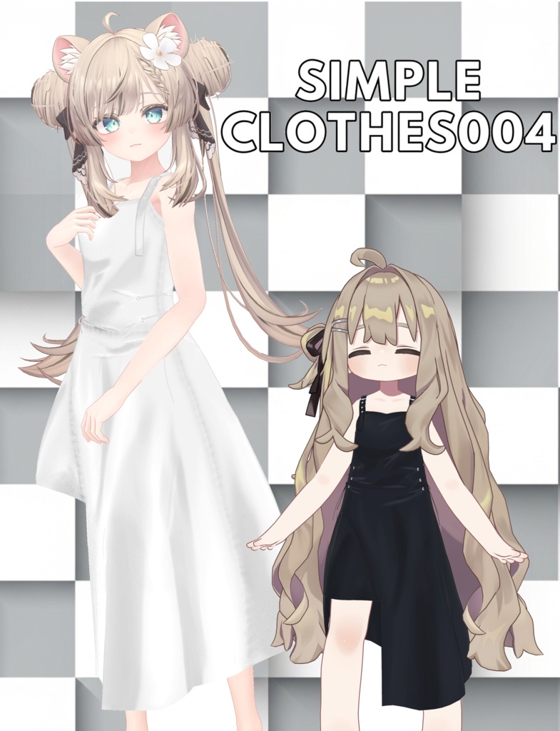 【5アバター対応】simpleclothes004