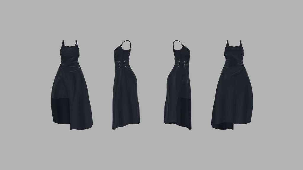 【2025/10/14更新】【5アバター対応】simpleclothes004