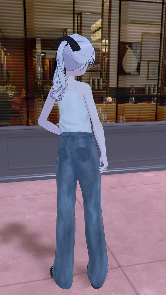 【2025/09/02更新】【6アバター対応】frontseam jeans