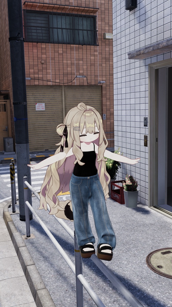 【2025/09/02更新】【6アバター対応】frontseam jeans