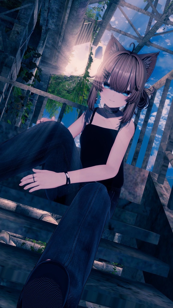 【2025/09/02更新】【6アバター対応】frontseam jeans