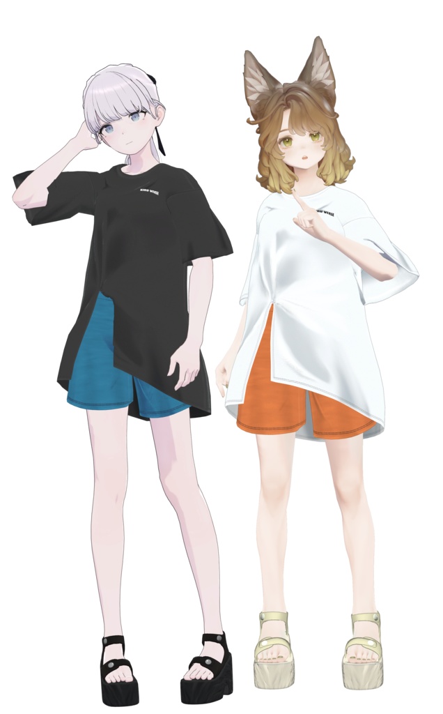 【6アバター対応】simpleclothes005