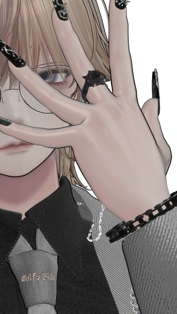 【2025/12/08更新】bike chain bracelet&metal ring001