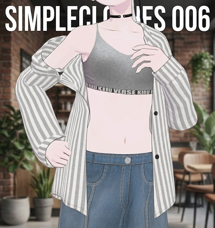 【RPキャンペーン中】【セール中】simpleclothes006【6アバター対応】
