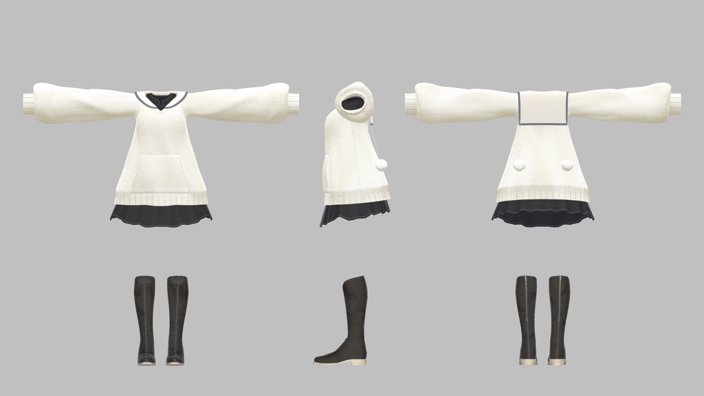 【RPキャンペーン中】【セール中】winter knit【6アバター対応】