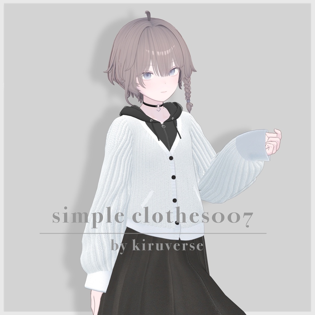 【RPキャンペーン中】【セール中】simple clothes007【6アバター対応】