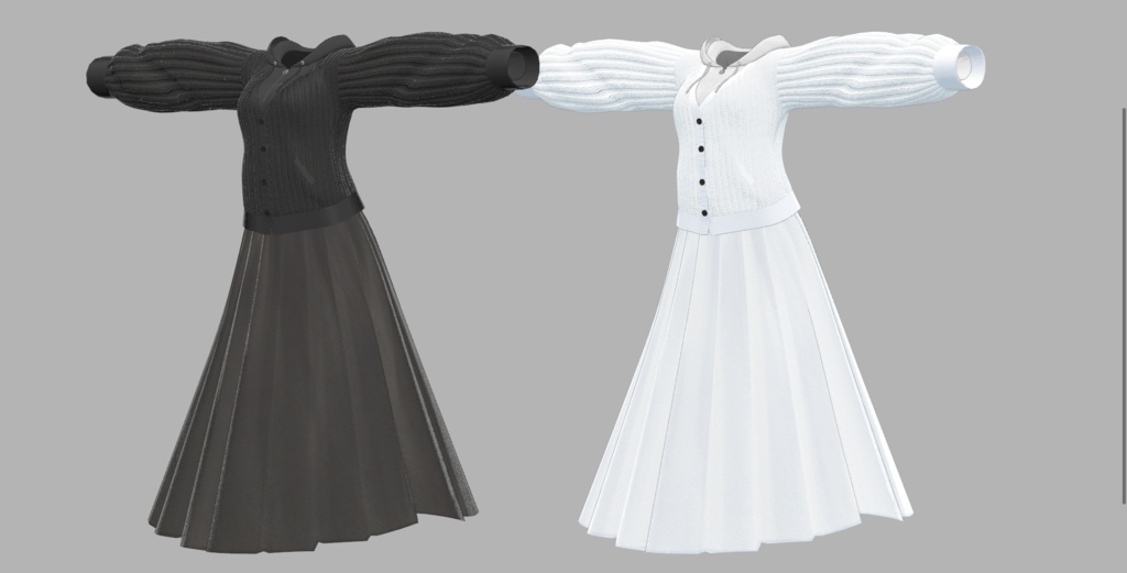 【RPキャンペーン中】【セール中】simple clothes007【6アバター対応】