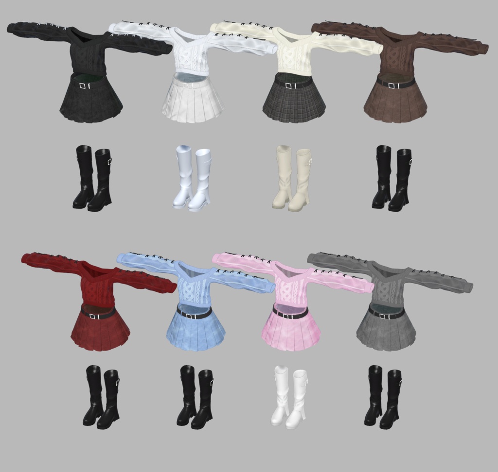 【RPキャンペーン中】【セール中】simple clothes009【13アバター対応】