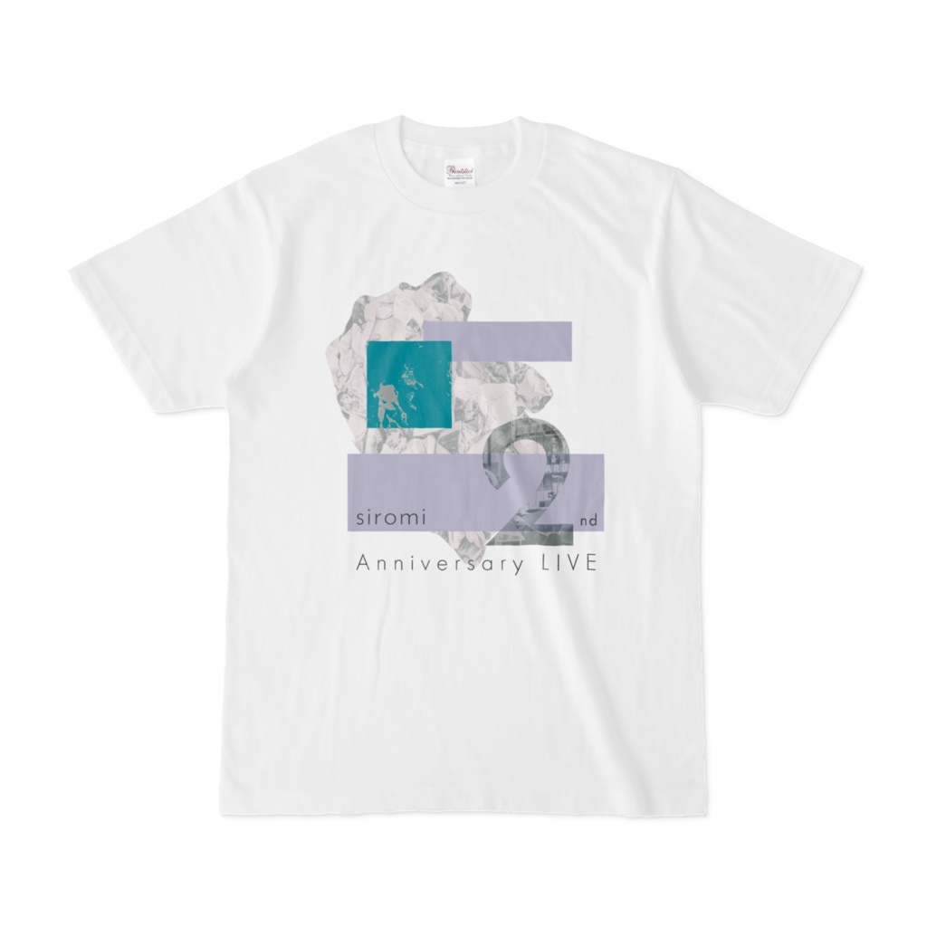 siromi 公式　2周年ライブTシャツ　白