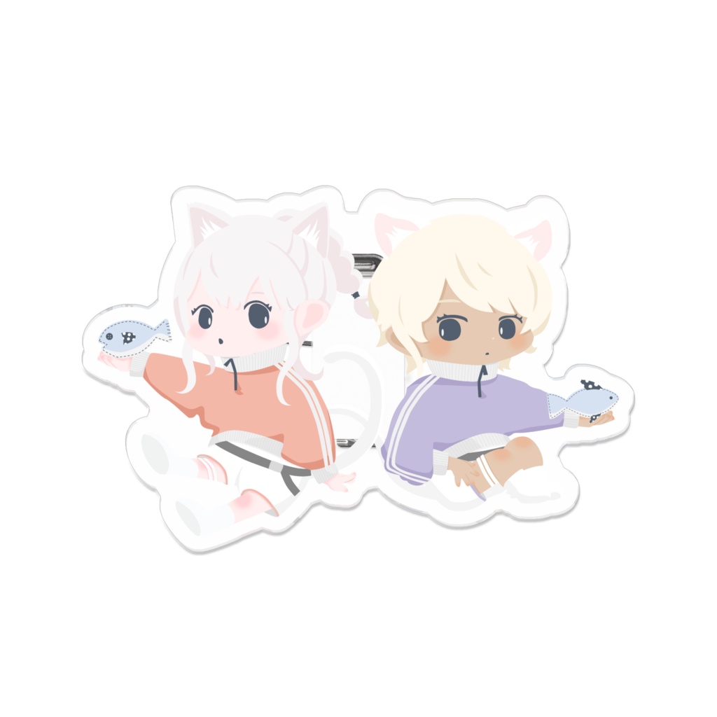 siromi 公式 イラスト アクリルバッジ