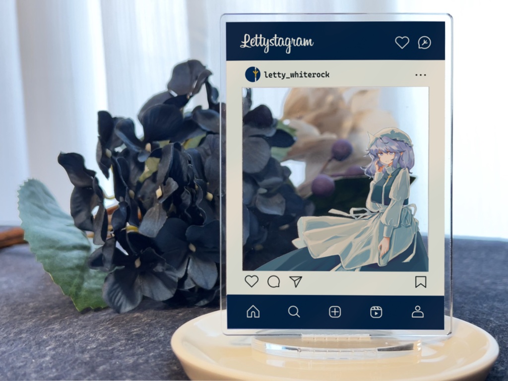 レティスタグラムアクリルスタンド