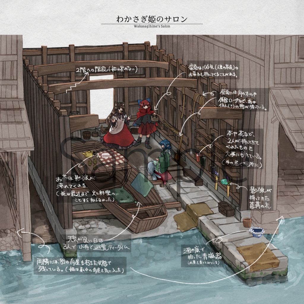 東方住居合同「幻想少女住居考 弐-Fantasy Maidens Residence Report-」