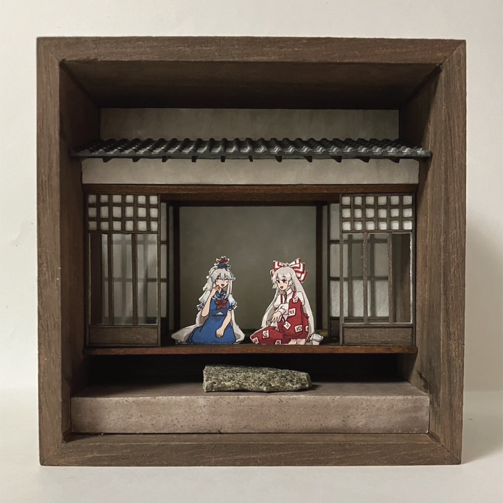 住居合同ジオラマ「慧音の寺子屋」