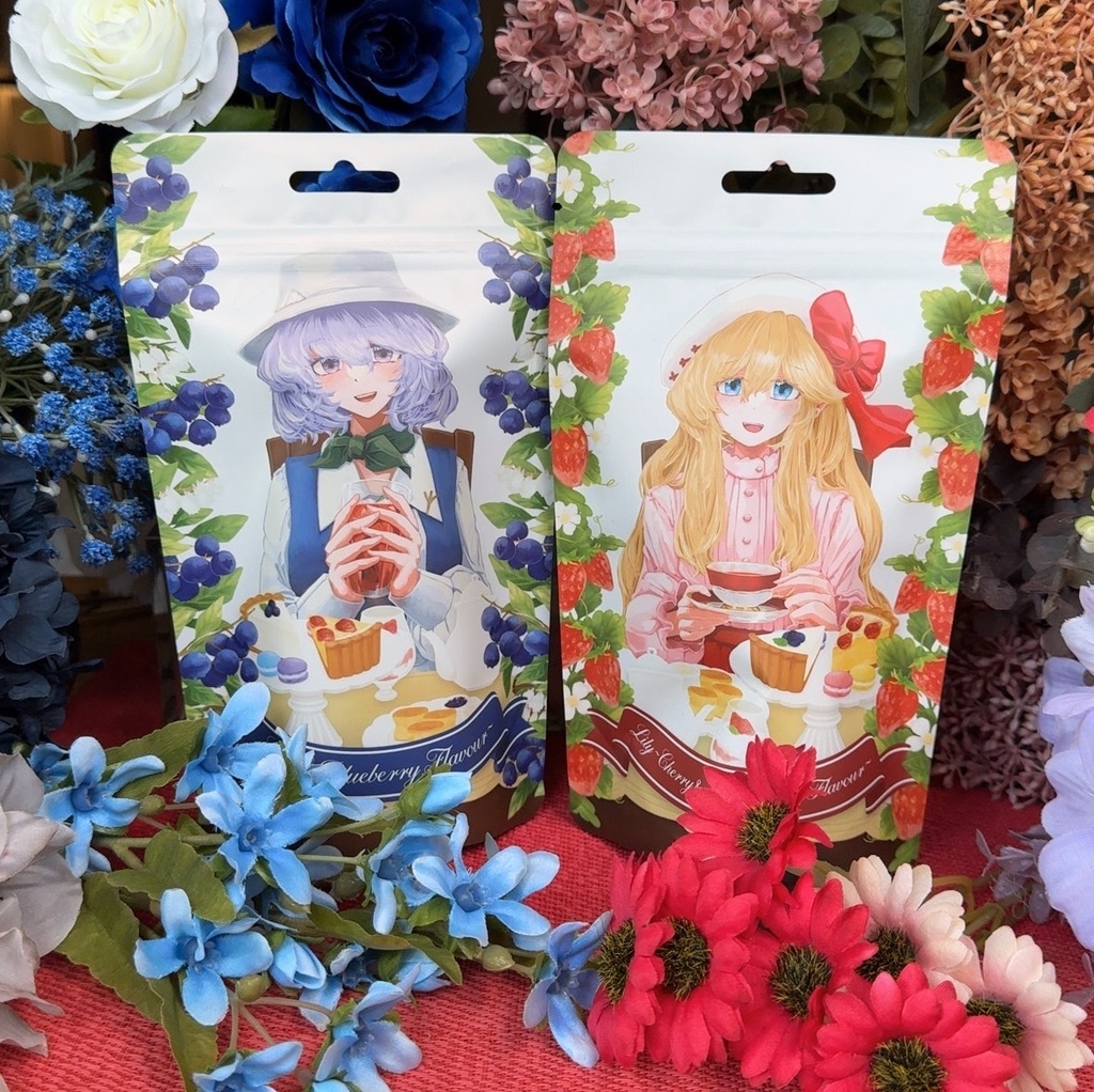 オリジナル紅茶「𝐋𝐞𝐭𝐭𝐲」&「𝐋𝐢𝐥𝐲」