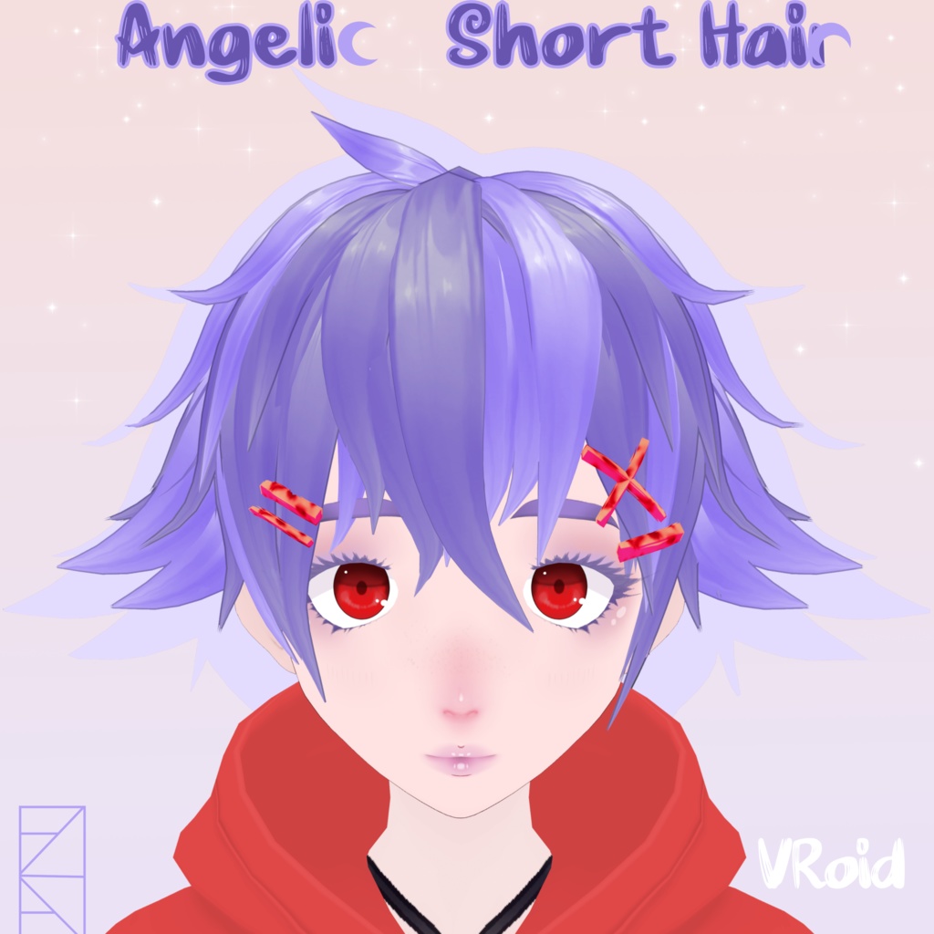 VRoid: Angelic winged hair