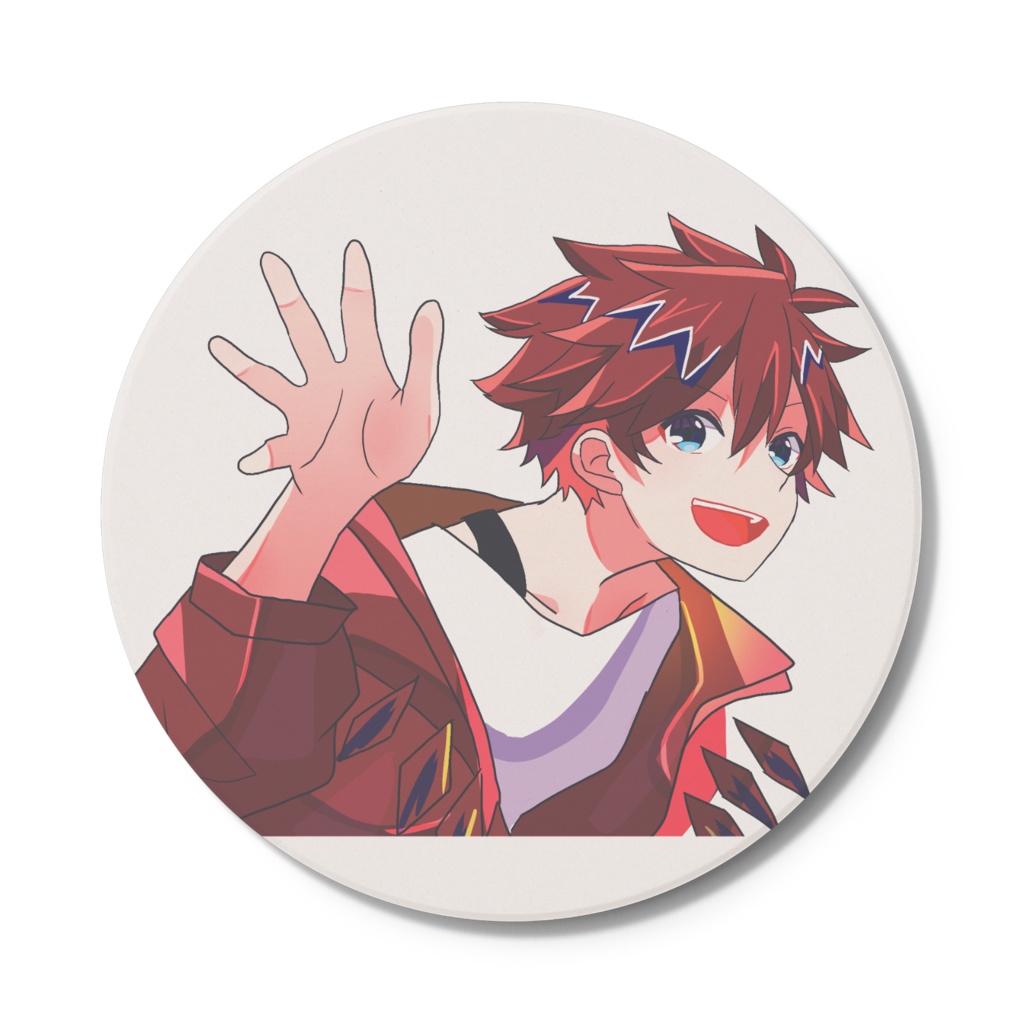 哥羽鸚介のコースター