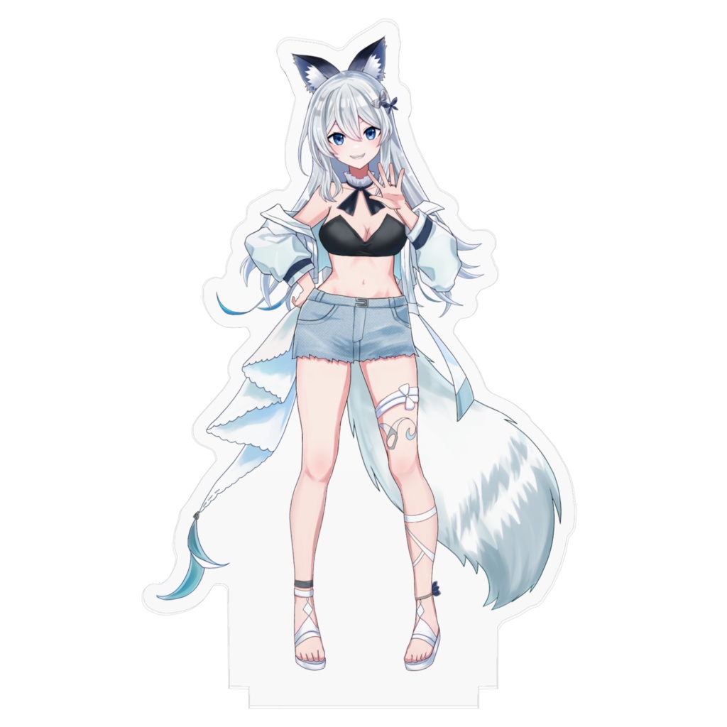 アクリルスタンド/シロアライグマ