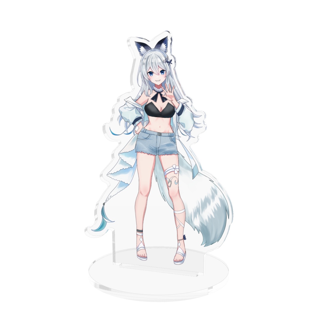 アクリルスタンド/シロアライグマ
