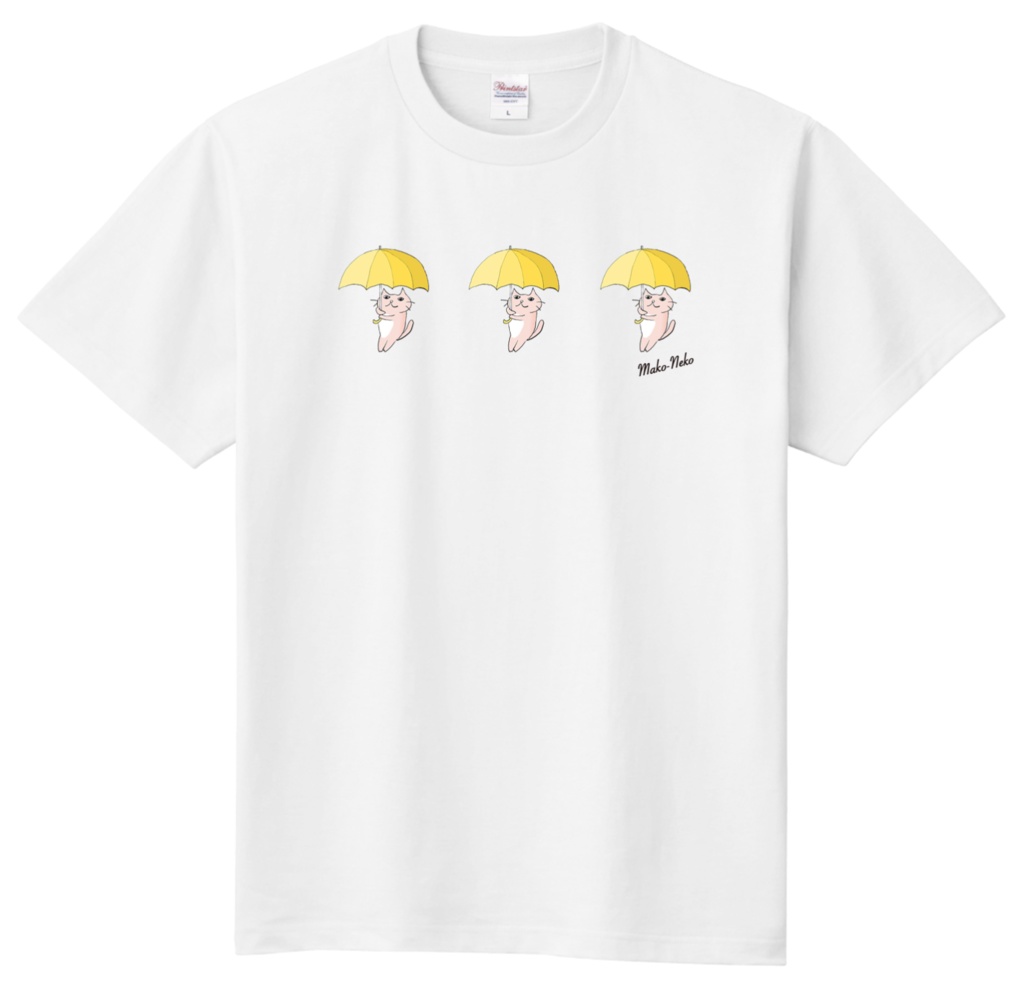 マコネコTシャツ(白)【限定受注生産】