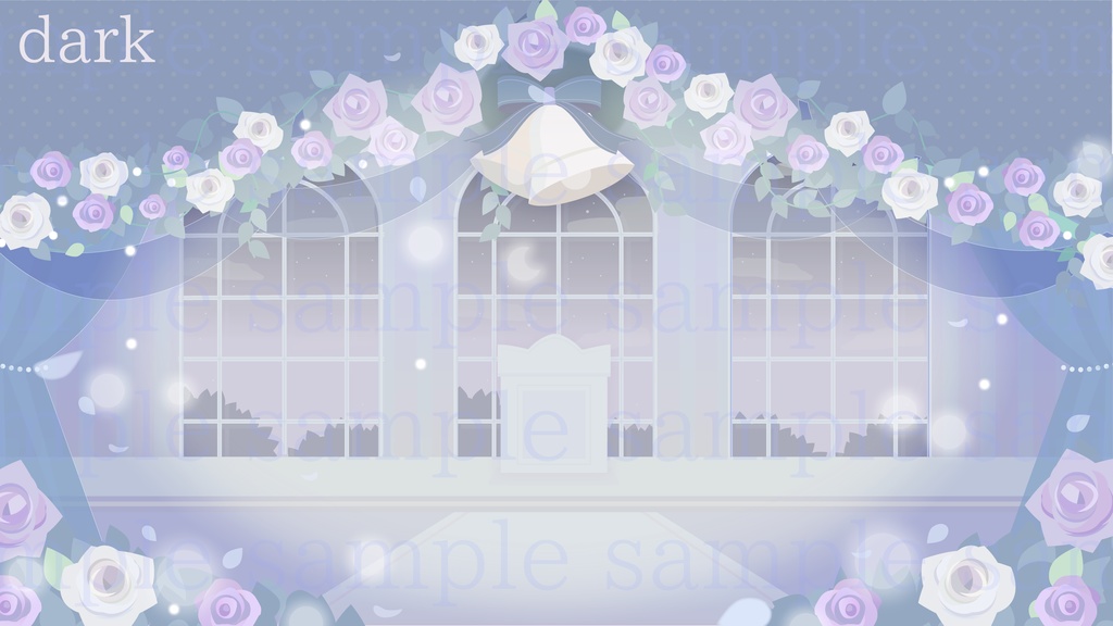 くすみラベンダーカラーなウェディングの背景素材【配信素材】