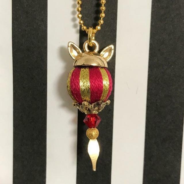 ねこみみ 巻玉 ネックレス