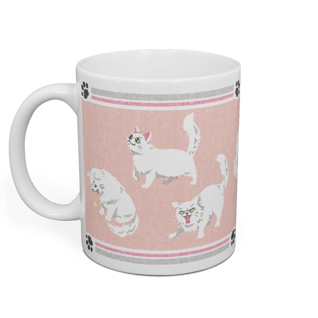 ふさ猫マグカップ