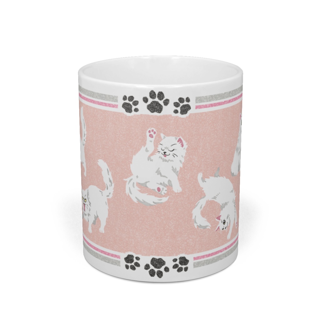 ふさ猫マグカップ