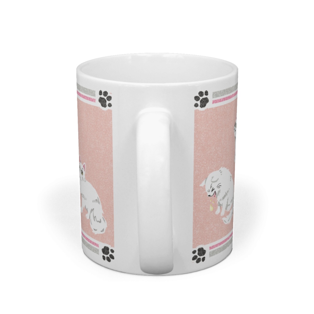 ふさ猫マグカップ
