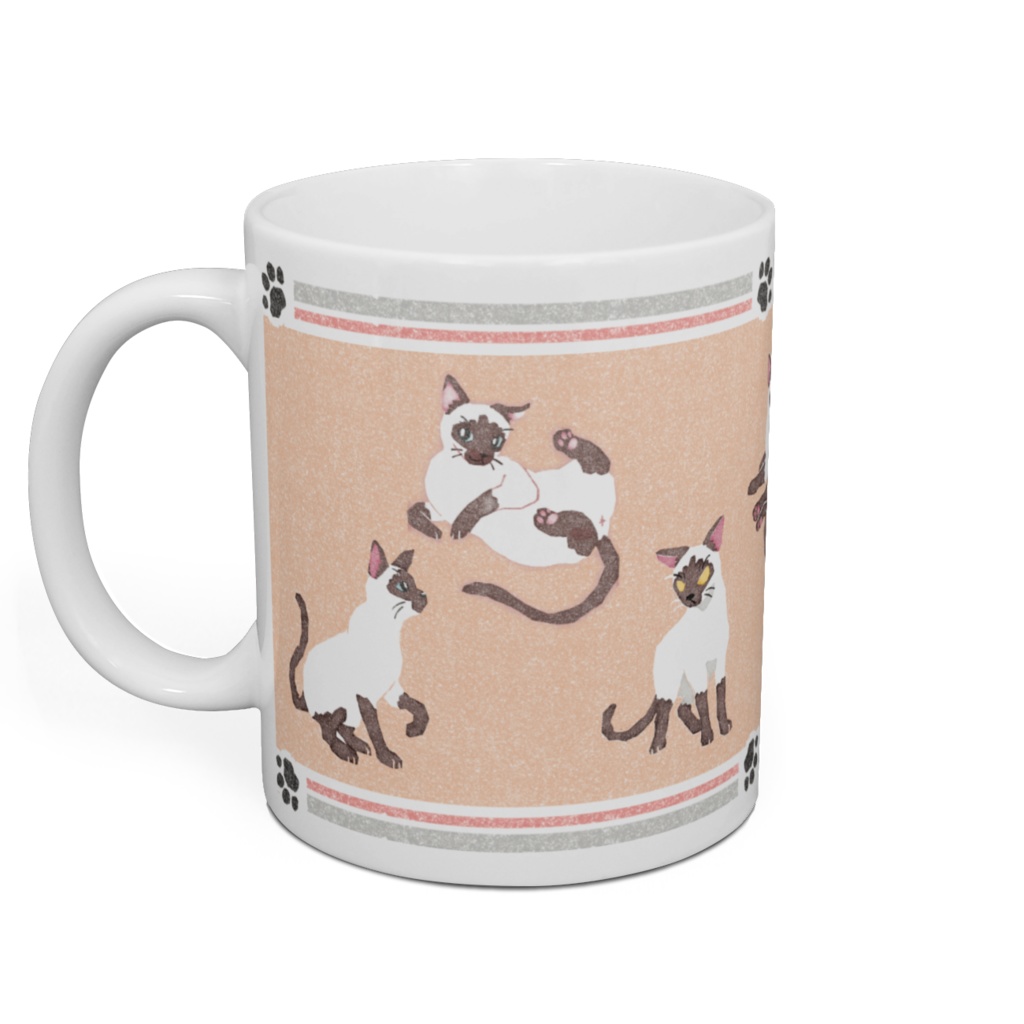 シャムねこマグカップ