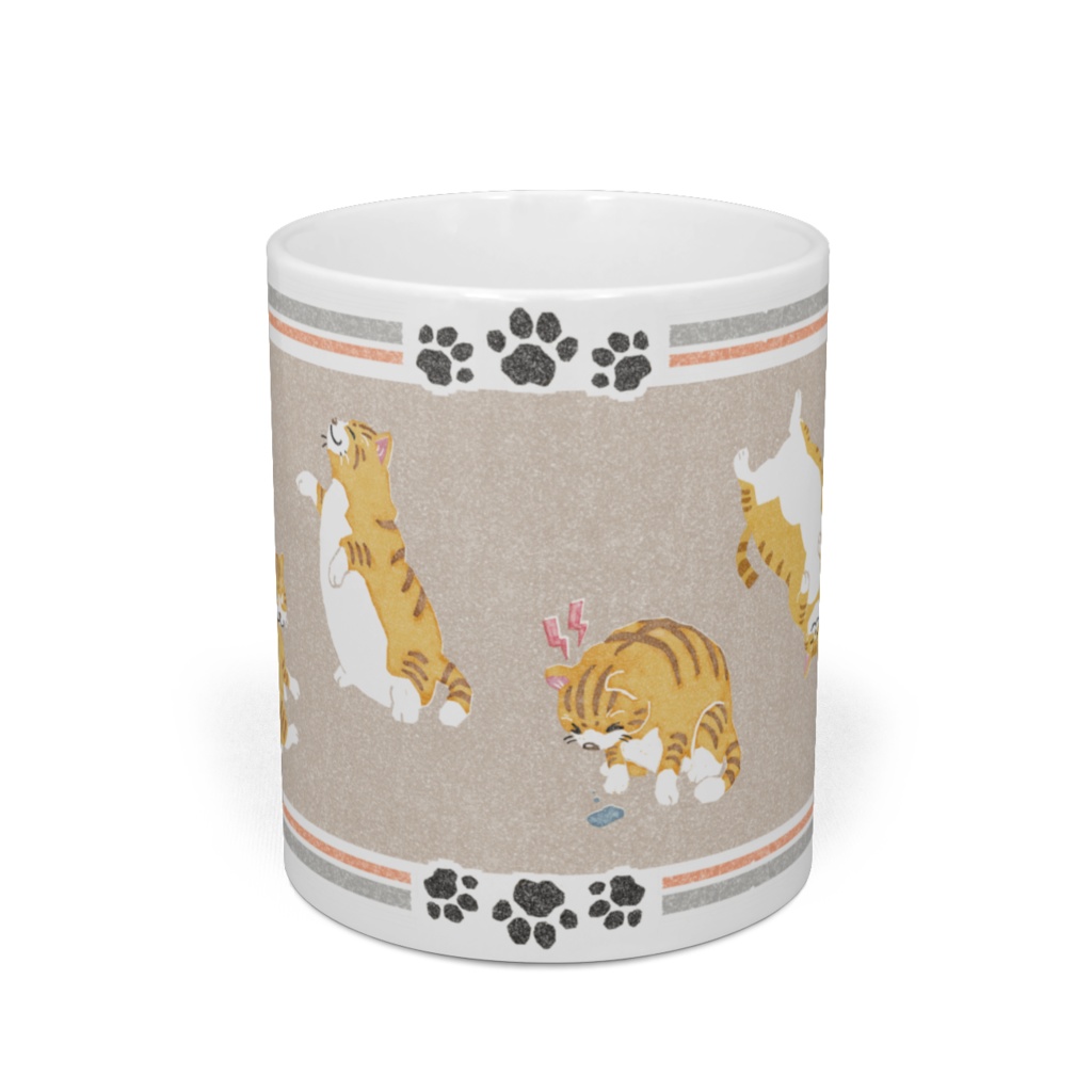 太った猫マグカップ