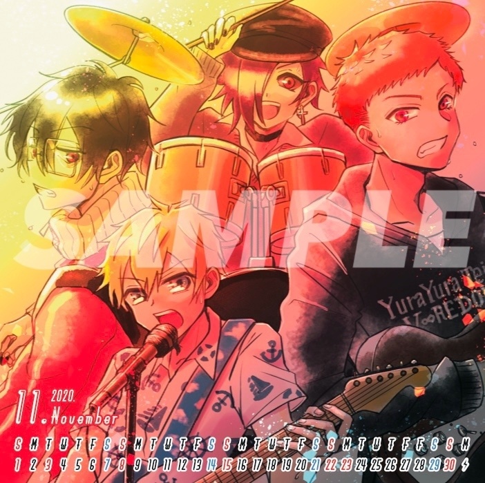 春の感傷&オールキャラ2020年カレンダー