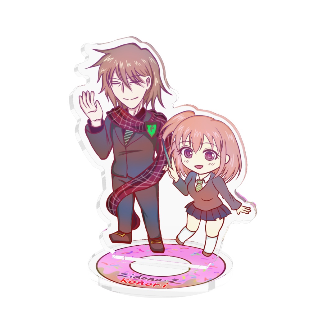 [同人グッズ]スレガル　ジドノ＆コノリ　アクスタ