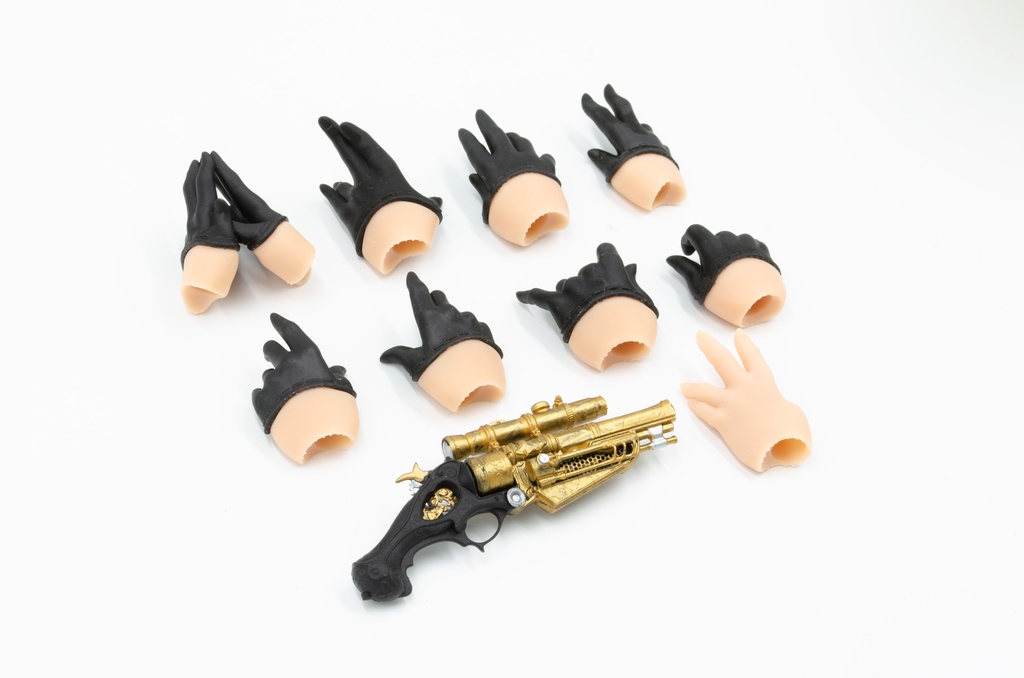 【MDD用】ハンドパーツセット 01 - Basic - (6種12個) set