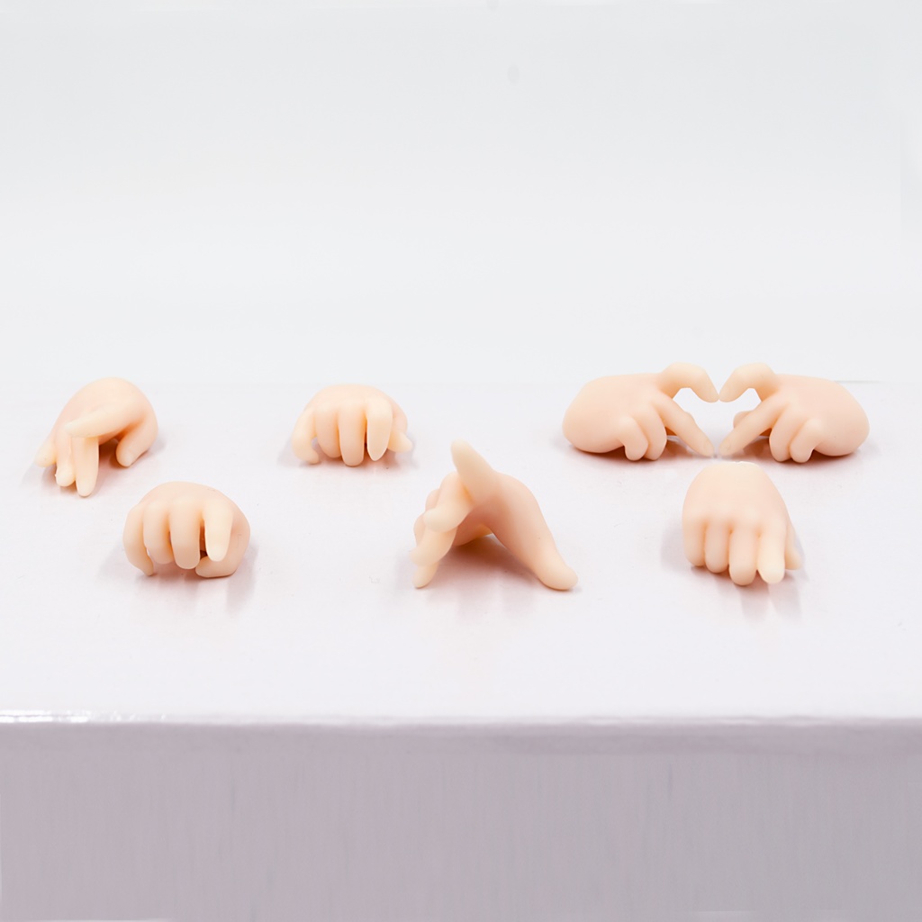 【MDD用】ハンドパーツセット 01 - Basic - (6種12個) set