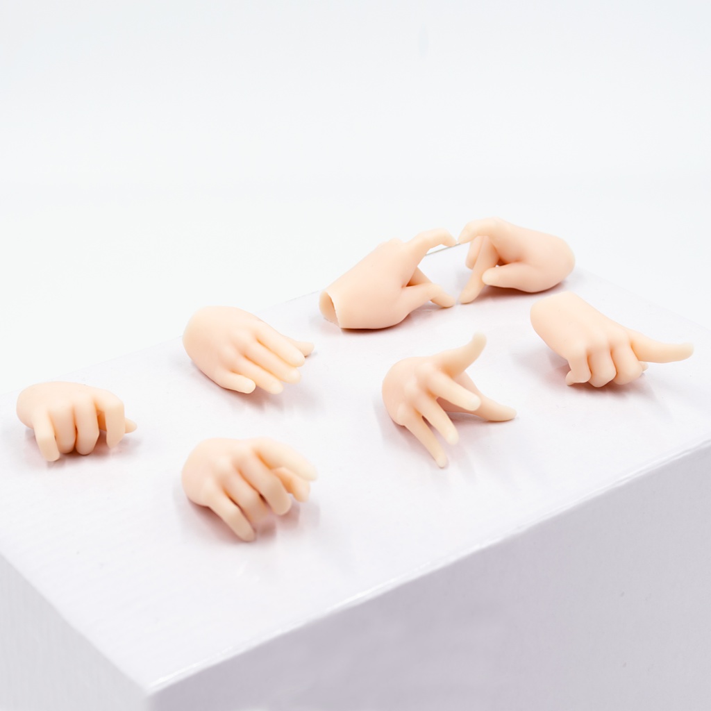 【DD用】ハンドパーツセット 01 - Basic - (6種12個) set