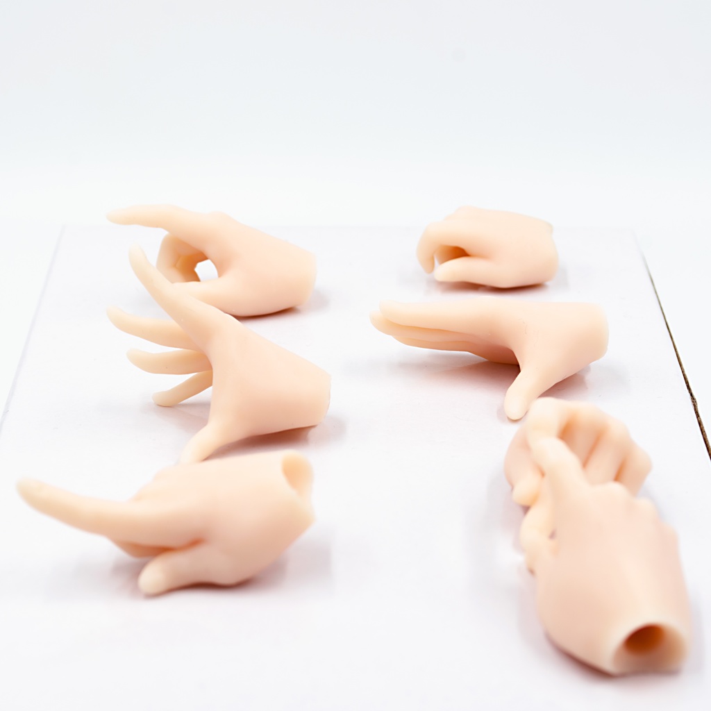 【DD用】ハンドパーツセット 01 - Basic - (6種12個) set