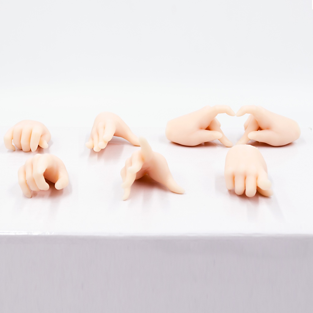 【DD用】ハンドパーツセット 01 - Basic - (6種12個) set