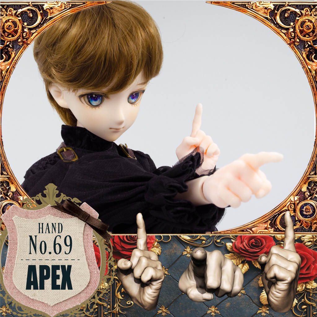 DD用 メンズハンドSET-02