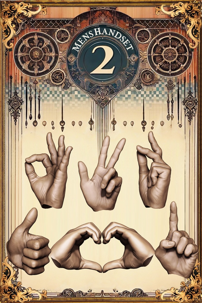 DD用 メンズハンドSET-02