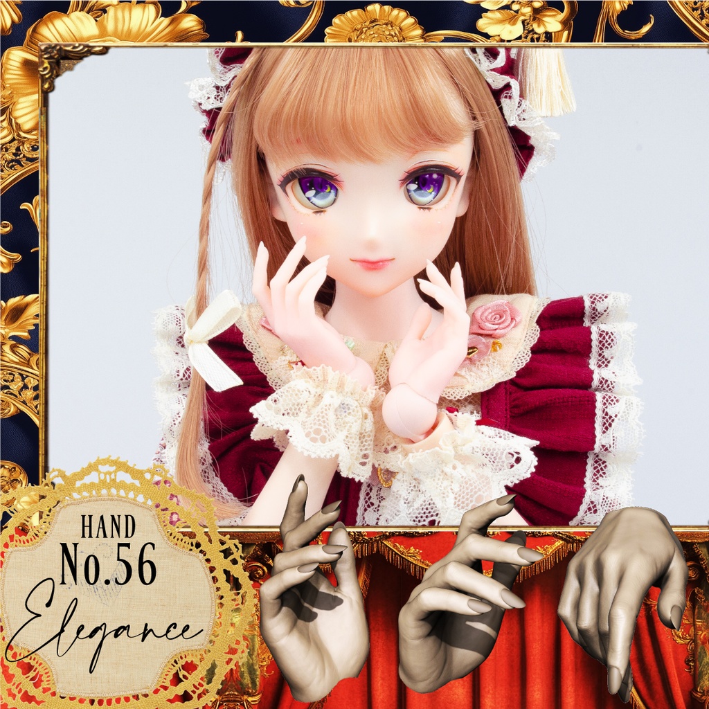 DD用 ハンドSET-08-REALISTIC-【A】