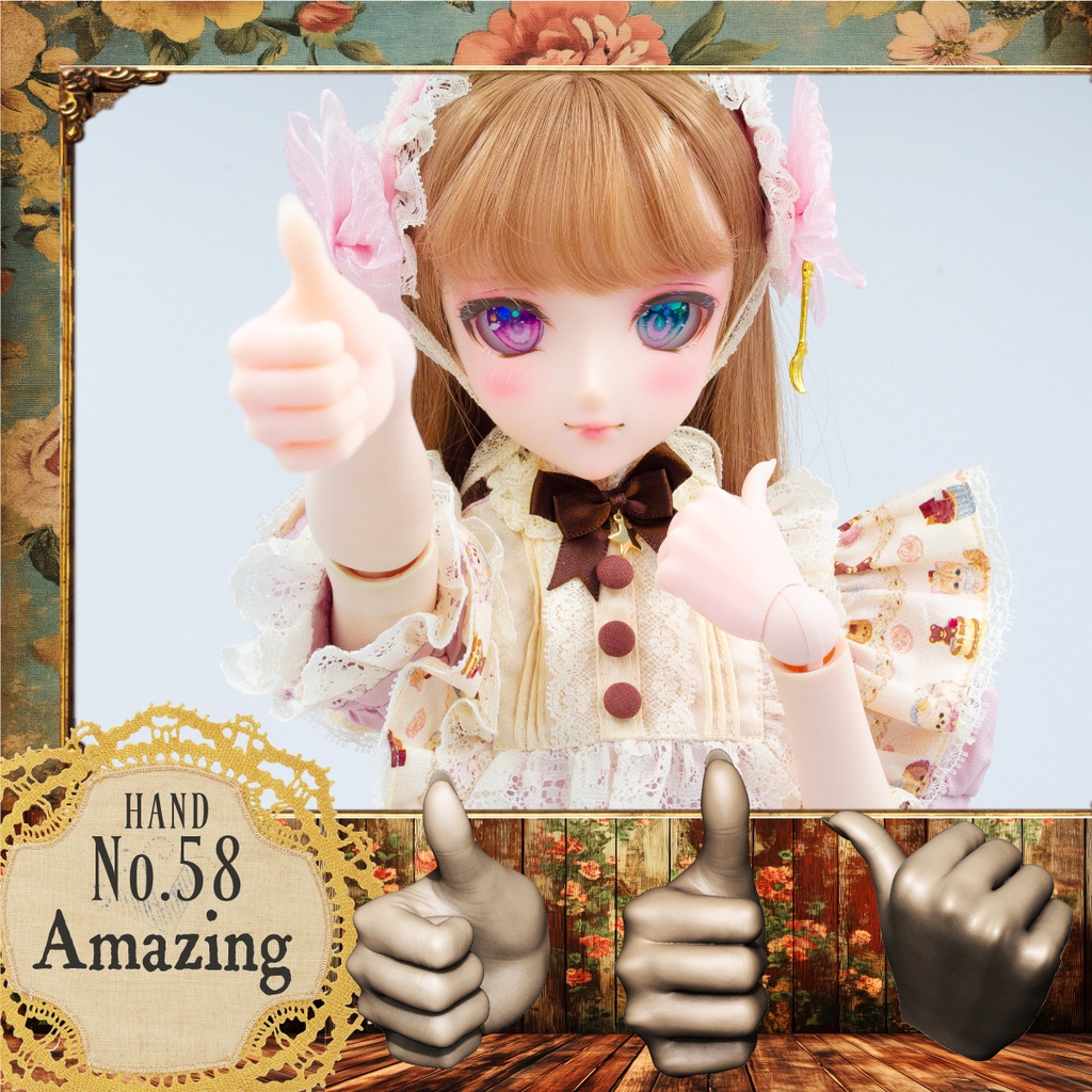 DD用 ハンドSET-08-REALISTIC-【B】