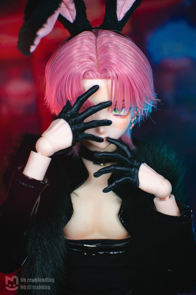 DD用 メンズハーフグローブハンドSET