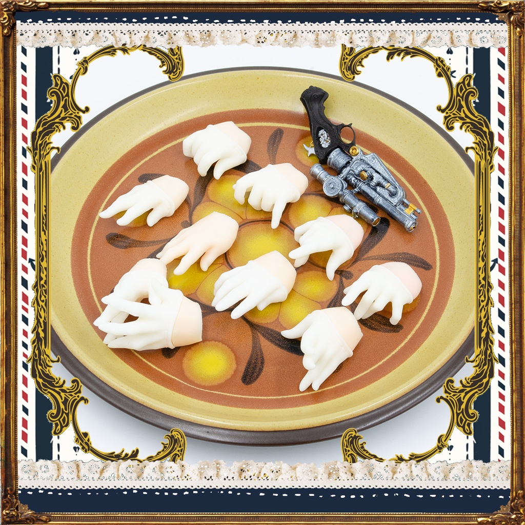 DD・DDS 用 側付メイドのお掃除SET : ホワイトVer.